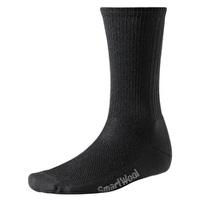 mens hiking ultra light crew sock black