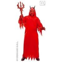 mens devil set withmask and hands costume for halloween fancy dress