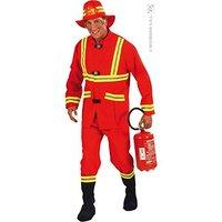 mens fireman foptic costume medium uk 4042 for super hero fancy dress