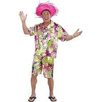 Mens Hawaiian Man Costume Small Uk 38/40\