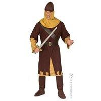 Mens Medieval Soldier Costume Medium Uk 40/42\