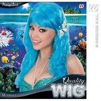 Mermaid Withshells - Turquoise Wig For Hair Accessory Fancy Dress