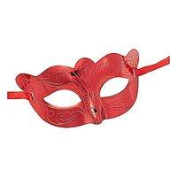 Metallic Eyemask - Red Mardi Gras Masks Eyemasks & Disguises For Masquerade