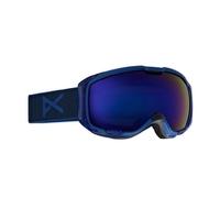 mens m1 goggle midnight with cobalt blue lens