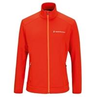 mens trigger zip midlayer flame red