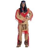 Mens Sitting Bull Costume Large Uk 42/44\