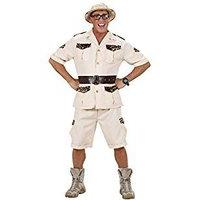 Mens Safari Man Costume Medium Uk 40/42\