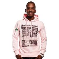 Mens Gazzetta della COPA Hooded Sweater // Pink 70% cotton/30% p
