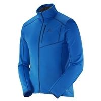 mens discovery full zip midlayer fleece union blue