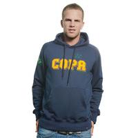 mens copa campees hooded sweater marine blue 70 cotton30