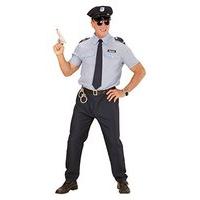 mens small police officer costume