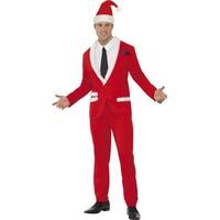 Medium Red Men\'s Santa Cool Costume