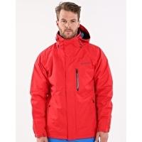 mens alpine action jacket bright red