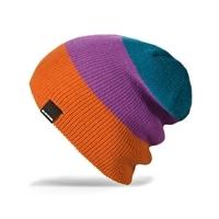 mens lester beanie rust grape