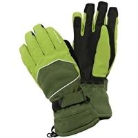 mens clinched glove lime green