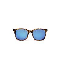 men mirrored square sunglasses