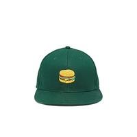 Men Burger Snapback Hat