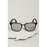 men mirrored square sunglasses