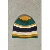 Men Stripe Fleece Beanie