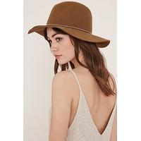 Metal-Band Wool Fedora