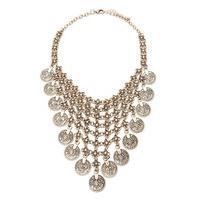 Medallion Statement Necklace