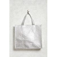 Metallic Quilted Eco Tote Bag