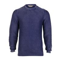 mens dissident nile acid blue wash jumper