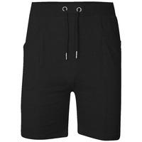 Mens Jeremy Sweat Shorts with Pockets in Black