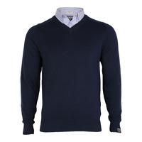 Mens Kensington Dockside Lloyd Cotton Jumper in navy