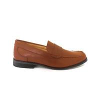 Mens Brice Penny Loafers in Mid Tan