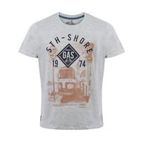 mens south shore gas grey t shirt