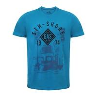 Mens South Shore Gas blue T-Shirt