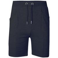 Mens Jeremy Sweat Shorts with Pockets in Navy