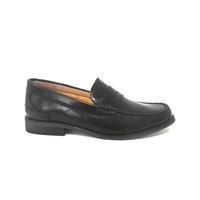 Mens Brice Penny Loafers in Black