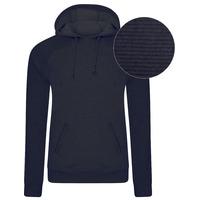 Mens Joel Qutory Pull Over Hoodie in Navy