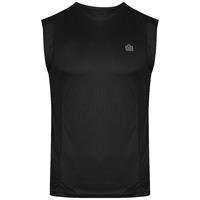 Mens Shawn Sportswear Vest Top in Black - Admiral