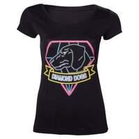 Metal Gear Solid Women\'s Diamond Dogs T-shirt Small Black (tslv004mgs-s)