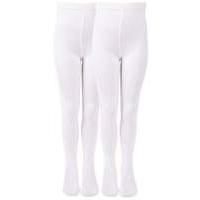 melton girls tights white 8 years