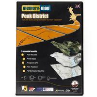 Memory Map Explorer Peak District CD ROM - Black, Black