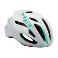 MET Rivale Helmet | White/Green - M