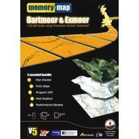 memory map os explorer dartmoor exmoor assorted assorted