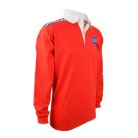 Medal Ribbon Rugby Shirt Red