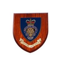 members rbl wall shield 7x6 hand painted