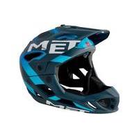 MET Parachute HES Full Face Helmet | Blue - S