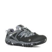 merrell mens all out blaze mid gore tex walking shoe black black