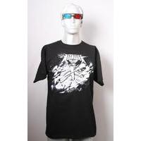 Metallica The Metallica Club 2012 + 3D Glasses 2012 USA t-shirt CLUB ONLY T-SHIRT