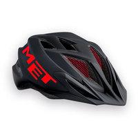 MET Crackerjack Kids Cycling Helmet - 2017 - Black / Red / One Size