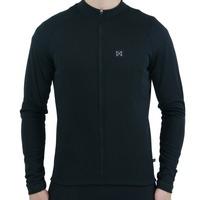 Merlin Wear Core Long Sleeve Cycling Jersey - Black / Small