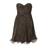 Metallic Mesh Bustier Dress