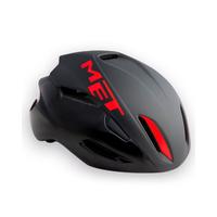 MET Manta Road Cycling Helmet - 2017 - Black / Red / Medium / 54cm / 58cm